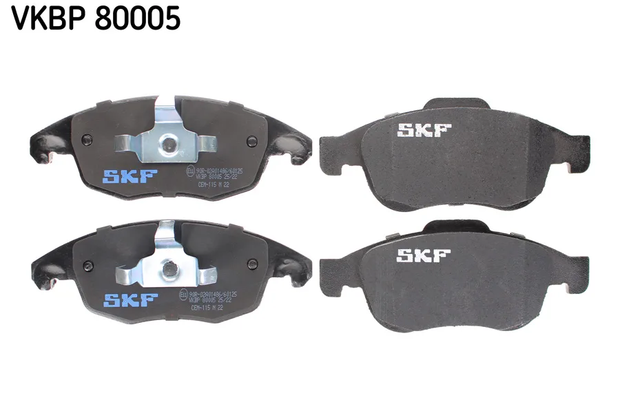 Комплект спирачно феродо, дискови спирачки SKF